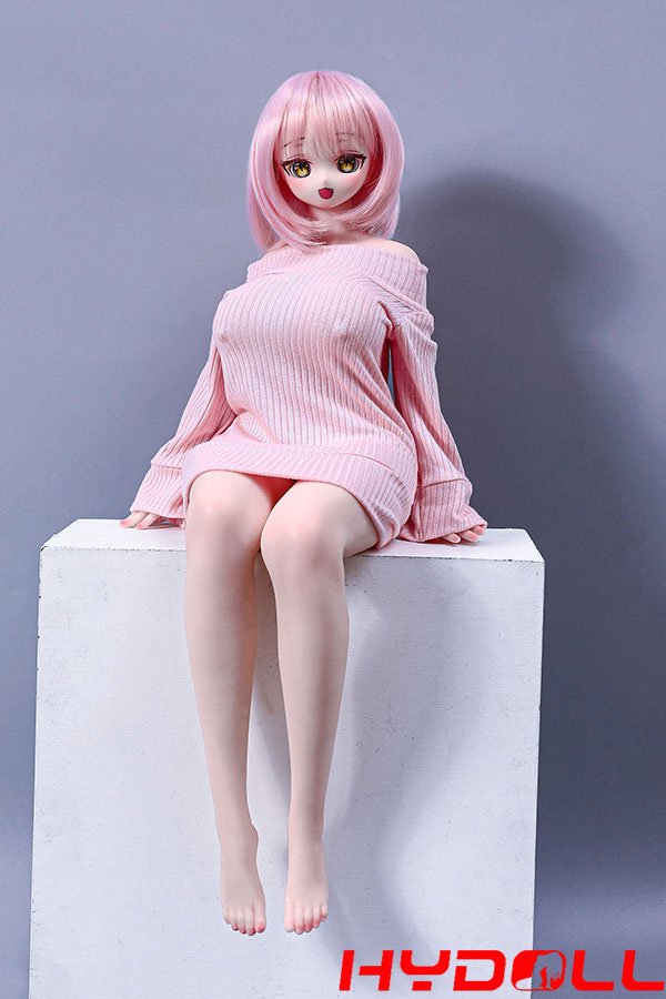 60CM Pink Anime Sex Doll Silicone Body Vinyl HeadD43027 08 60CM Pink Anime Sex Doll Silicone Body Vinyl HeadD43027 08