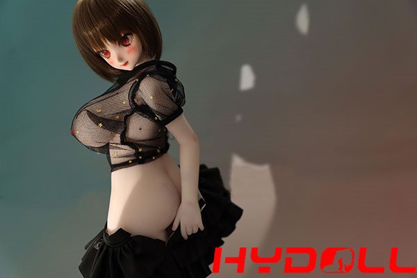 60CM Sex Doll Zella Silicone Body Vinyl HeadD43028 07