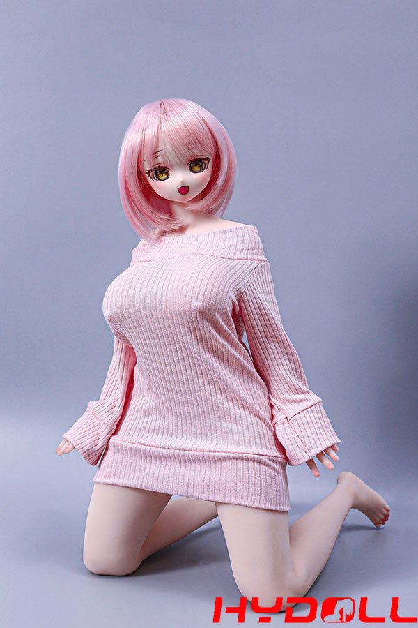 60CM Pink Anime Sex Doll Silicone Body Vinyl HeadD43027 06 60CM Pink Anime Sex Doll Silicone Body Vinyl HeadD43027 06