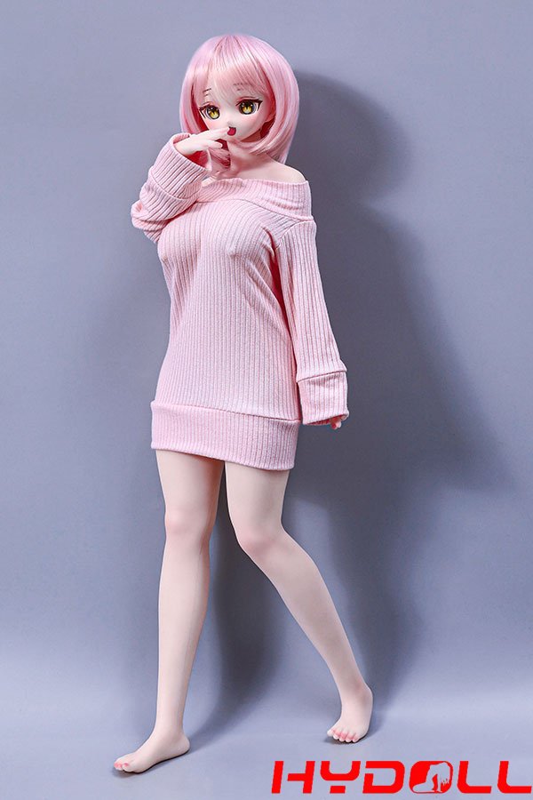 60CM Pink Anime Sex Doll Silicone Body Vinyl HeadD43027 05 60CM Pink Anime Sex Doll Silicone Body Vinyl HeadD43027 05