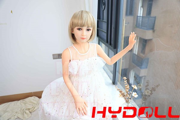126CM AA-Cup Blonde Short Hair Clever Girl Love DollD41013 01