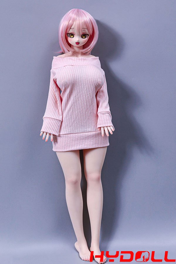 60CM Pink Anime Sex Doll Silicone Body Vinyl HeadD43027 01 60CM Pink Anime Sex Doll Silicone Body Vinyl HeadD43027 01
