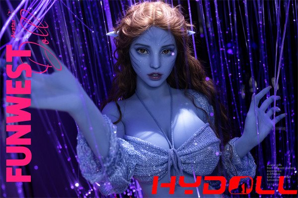 157cm Blue-Skinned Alien Girl With Big Breasts Sex Doll KylieD47076 04